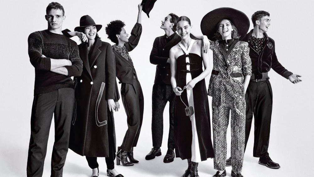Emporio Armani fall 2017 ad campaign.
