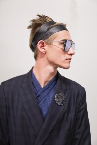 Backstage at Emporio Armani Men's Spring 2018