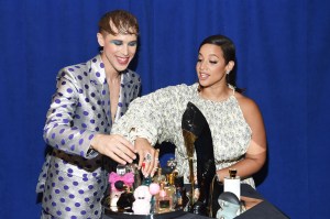 Tommy Dorfman, Dascha PolancoFragrance Foundation Awards, Inside, New York, USA - 14 Jun 2017