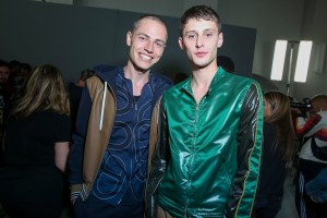 Backstage at Hermès Men's Spring 2018