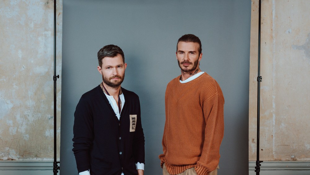 Kent Curwen and David Beckham