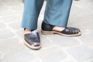 Backstage at Lemaire Men's Spring 2018