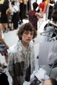 Backstage at Marni Men's Spring 2018
