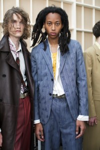 Backstage at Marni Men's Spring 2018