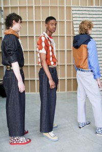 Backstage at Marni Men's Spring 2018
