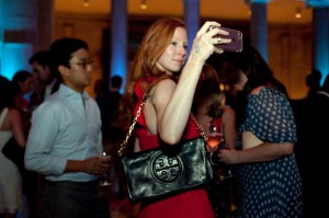 The atmosphere at the Met Young Members party.