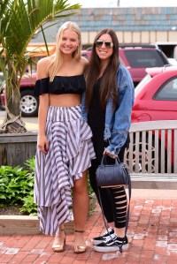 Memorial Day weekend street style in Montauk.