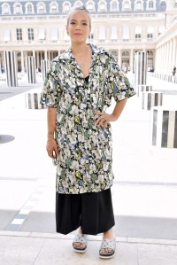 Lily Allen front row at Louis Vuitton