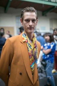 Backstage at Paul Smith Men's Spring 2018