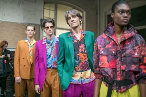 Backstage at Paul Smith Men's Spring 2018