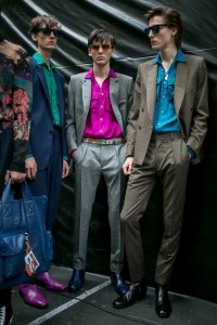 Backstage at Paul Smith Men's Spring 2018