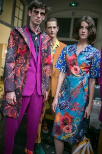 Backstage at Paul Smith Men's Spring 2018