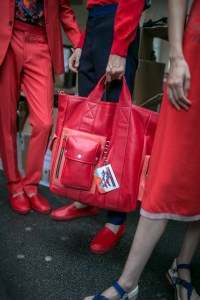 Backstage at Paul Smith Men's Spring 2018