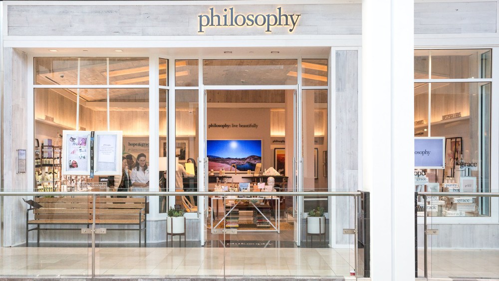 Philosophy’s concept store at Westfield Garden State Plaza in Paramus, N.J.