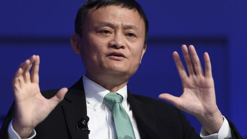 Jack MaWorld Economic Forum, WEF, in Davos, Switzerland - 18 Jan 2017China's Jack Ma, Founder and Executive Chairman of Alibaba Group speaks during a panel session during the 47th annual meeting of the World Economic Forum, WEF, in Davos, Switzerland, 18 January 2017. The meeting brings together enterpreneurs, scientists, chief executive and political leaders in Davos January 17 to 20.