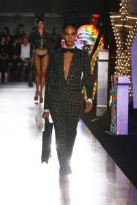 Joan Smalls on the catwalkMOSCHINO Spring Summer 2018 Menswear and Women's Resort Collection, Runway, Los Angeles, USA - 08 Jun 2017