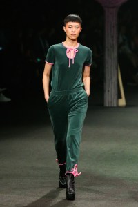 Model on the catwalkOpening Ceremony x Made LA show, Runway, Los Angeles, USA - 09 Jun 2017