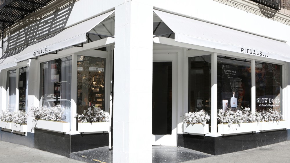 The Rituals store in New York’s Flatiron