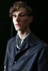 Backstage at Salvatore Ferragamo Men's Spring 2018
