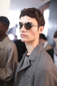 Backstage at Salvatore Ferragamo Men's Spring 2018