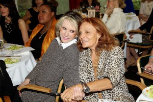 Sheila Nevins and Diane von Furstenberg