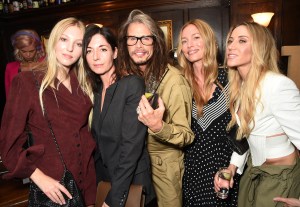 Ella Richards, Mary McCartney, Steven Tyler, Lucie de la Falaise Aimee Ann Preston