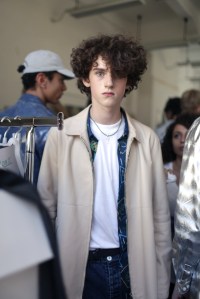Backstage at Sunnei Men's Spring 2018