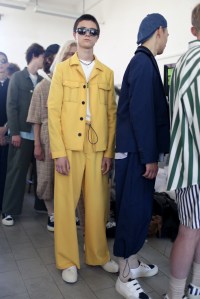 Backstage at Sunnei Men's Spring 2018