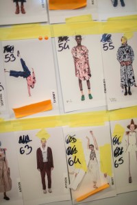 Backstage at Vivienne Westwood Men's Spring 2018