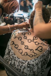 Backstage at Vivienne Westwood Men's Spring 2018