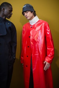 Backstage at Boss Men's Spring 2018