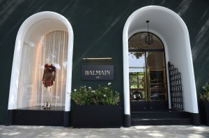 Balmain's first west coast flagship.