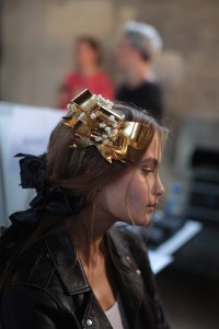 Backstage at Rodarte RTW Spring 2018