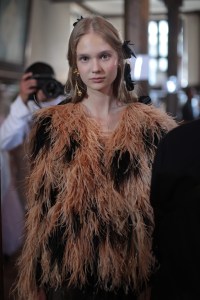 Backstage at Rodarte RTW Spring 2018