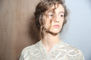 Backstage at Christian Dior Couture Fall 2017