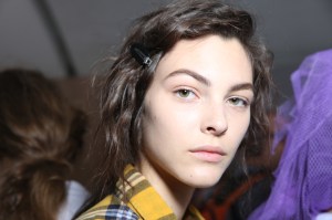 Backstage at Christian Dior Couture Fall 2017