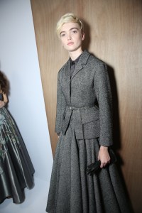 Backstage at Christian Dior Couture Fall 2017