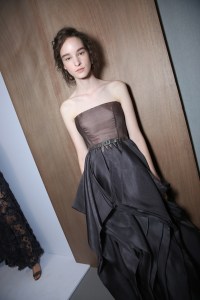 Backstage at Christian Dior Couture Fall 2017