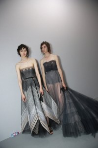 Backstage at Christian Dior Couture Fall 2017