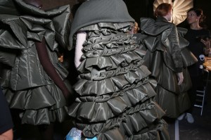 Backstage at Viktor & Rolf Couture Fall 2017
