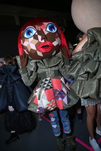 Backstage at Viktor & Rolf Couture Fall 2017
