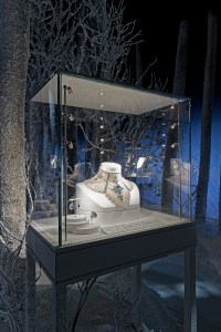 A view of Boucheron’s wintry presentation.