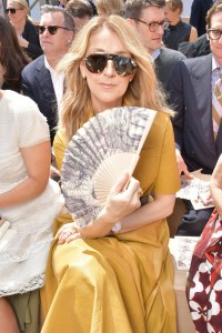 Celine Dion at Christian Dior