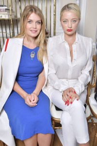 Lady Kitty Spencer and Caroline Vreeland at Schiaparelli