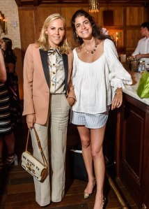 Tory Burch and Leandre Medine