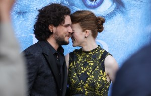 Kit Harington and Rose Leslie