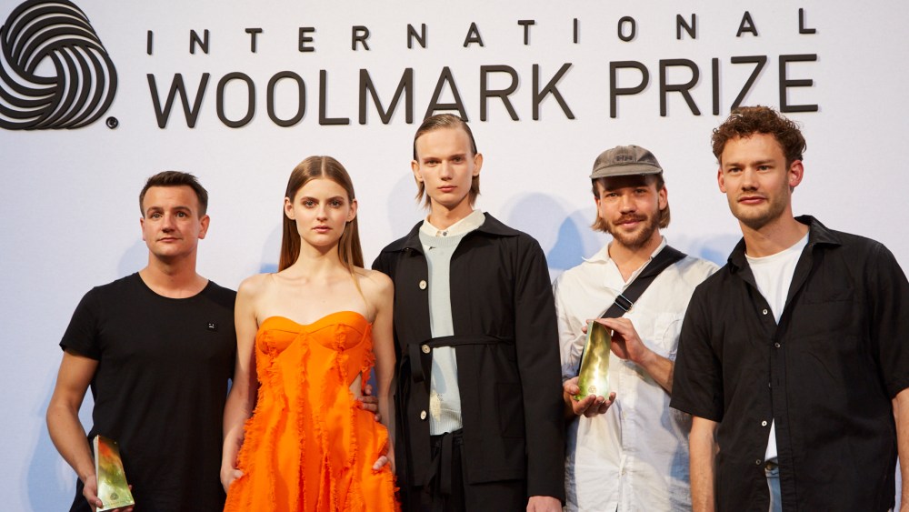 International Woolmark Prize's European Finalists David Laport and L’Homme Rouge.