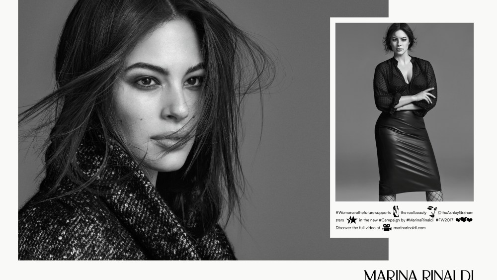 Ashley Graham for Marina Rinaldi