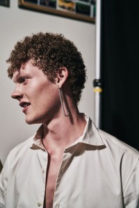 Backstage at Linder Men's Spring 2018