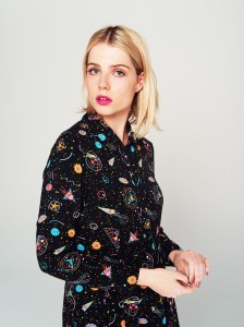 Actress Lucy Boynton